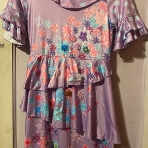 Isabella encanta dress with flowers